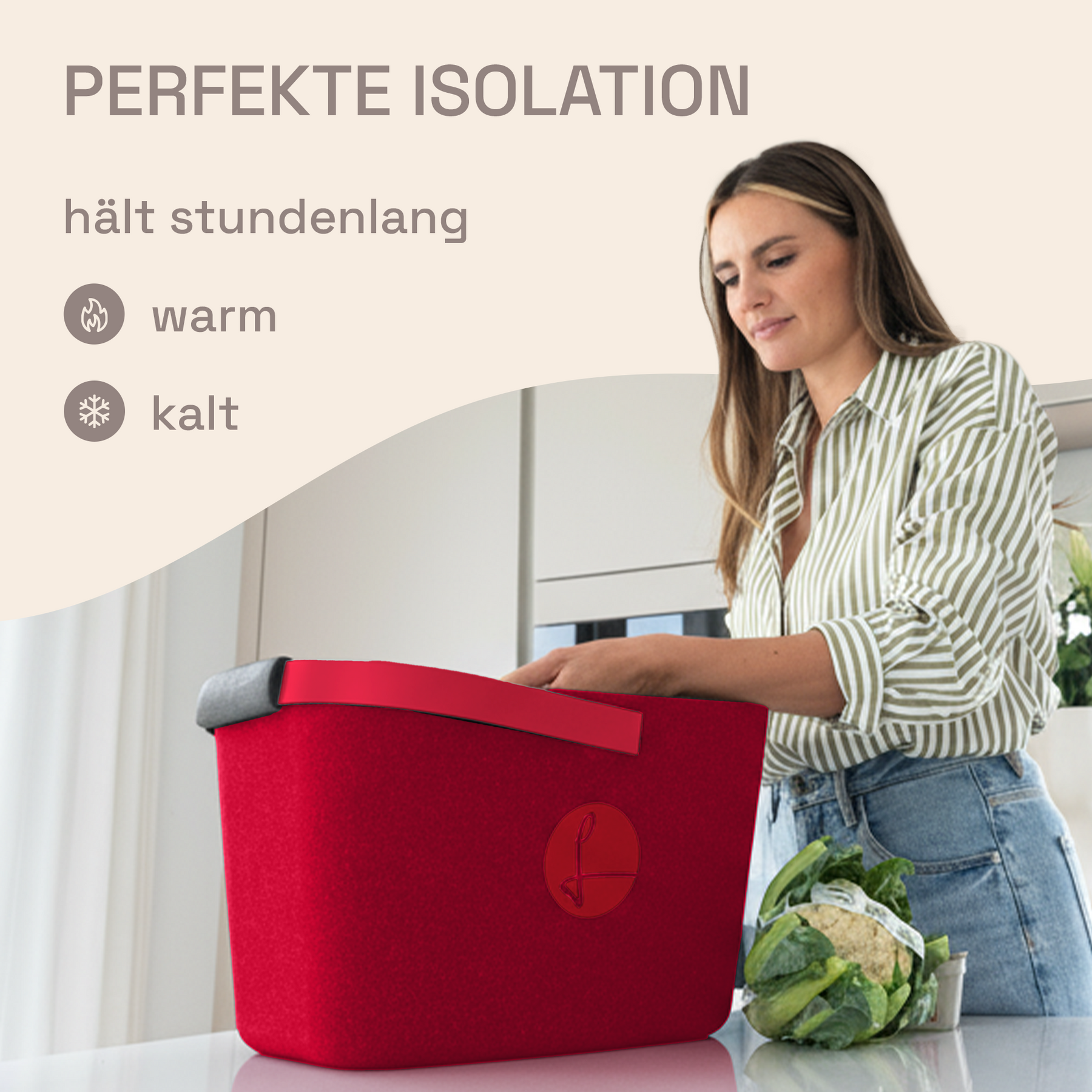 LIEBLINGSKORB Red Edge weinrot