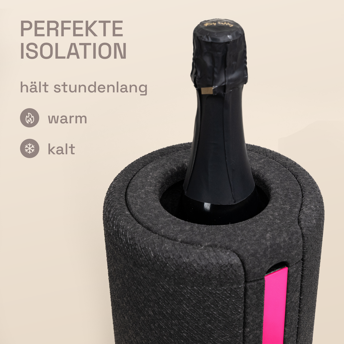 ICY Box deep black magenta