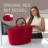 LIEBLINGSKORB Red Original weinrot