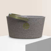 LIEBLINGSKORB Basic silver grey oliv