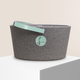 LIEBLINGSKORB Basic silver grey malve