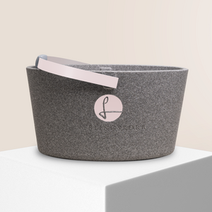 Basic silver grey pastellrosa