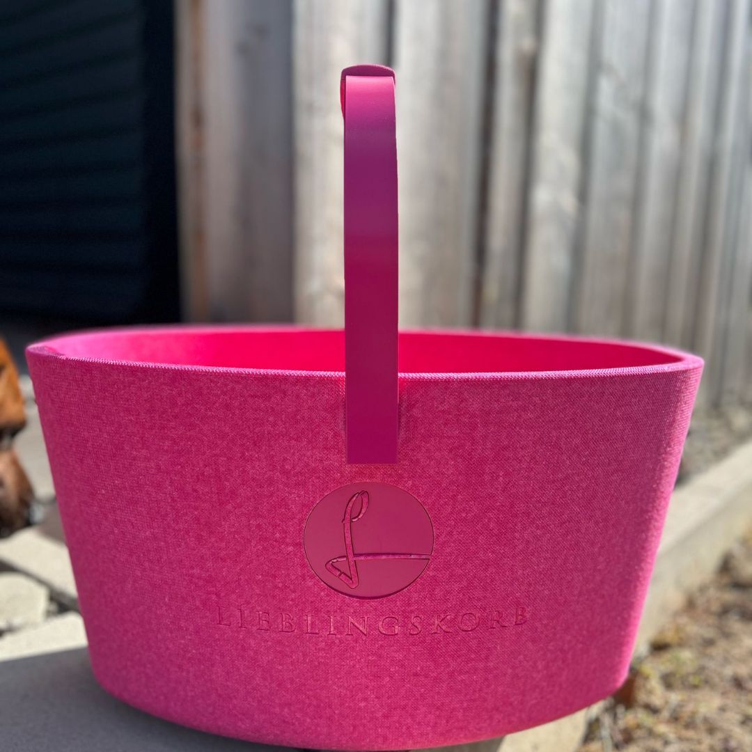 LIEBLINGSKORB Pure Pink inklusive Deckel
