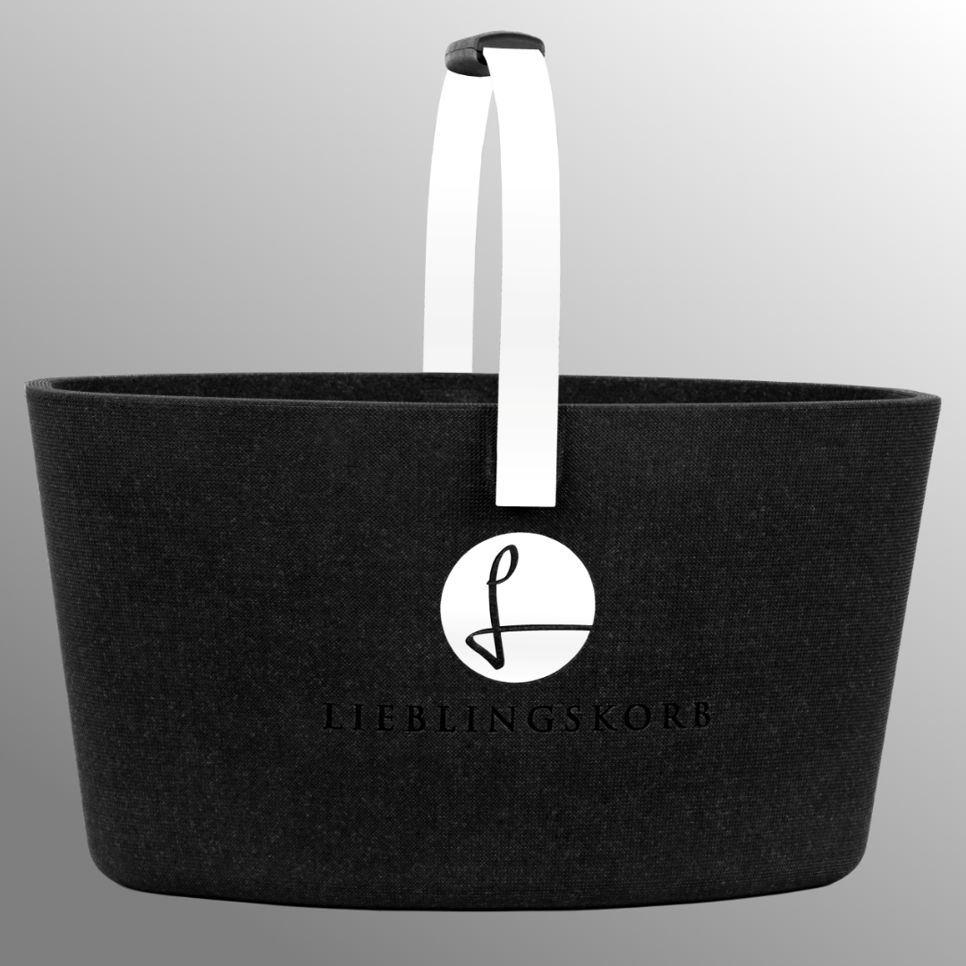Lieblingskorb in Reinweiß, cleanes Design mit Funktionalität für jeden Tag