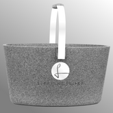 Lieblingskorb in Reinweiß Grey, cleanes Design mit Funktionalität für jeden Tag