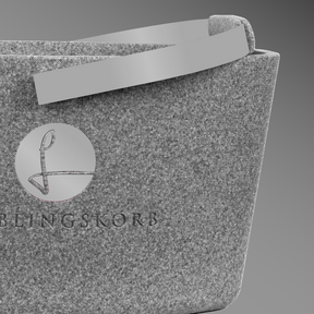 Lieblingskorb in edlem Silber Grey– stilvoll und zeitlos