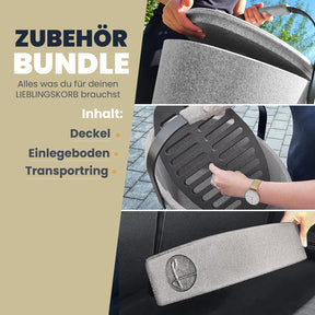 LIEBLINGSKORB Zubehör Bundle silver grey