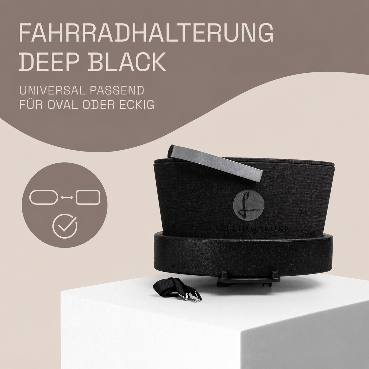 FAHRRADHALTERUNG universal deep black