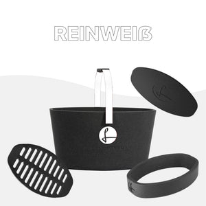 AYN DB reinweiß - inkl. Zubehör Deckel, Einlegeboden und Transportring