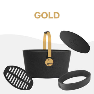 AYN DB gold - inkl. Zubehör Deckel, Einlegeboden und Transportring