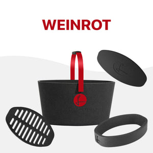 AYN DB weinrot - inkl. Zubehör Deckel, Einlegeboden und Transportring