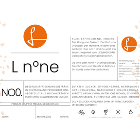 Premium Sirup L° none alkoholfrei