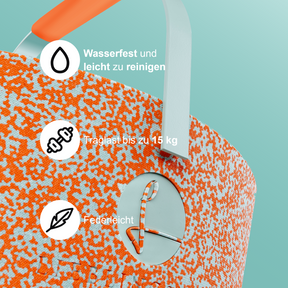 LIEBLINGSKORB Orange Spritz malve inklusive Deckel