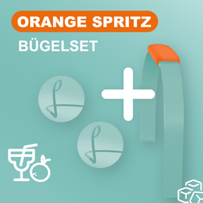 LIEBLINGSKORB Bügelset orange malve