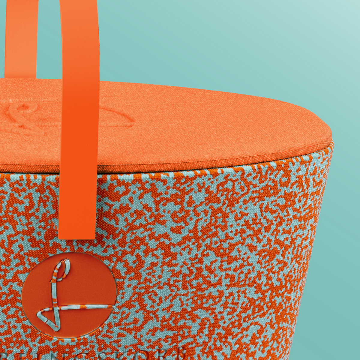 LIEBLINGSKORB Orange Spritz lachsorange inklusive Deckel