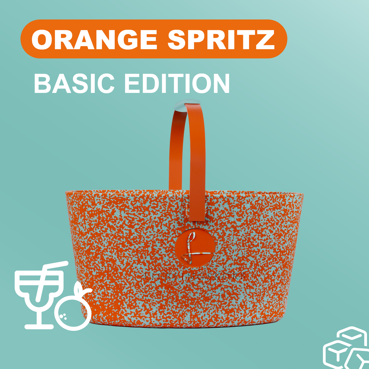 LIEBLINGSKORB Orange Spritz lachsorange Basic