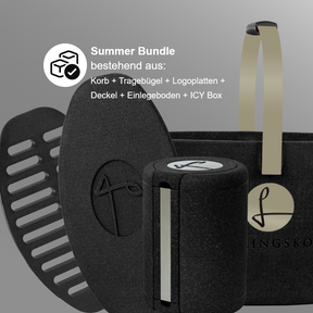 Lieblingskorb Summer-Bundle – nachhaltige Alltagsbegleiter im Set

