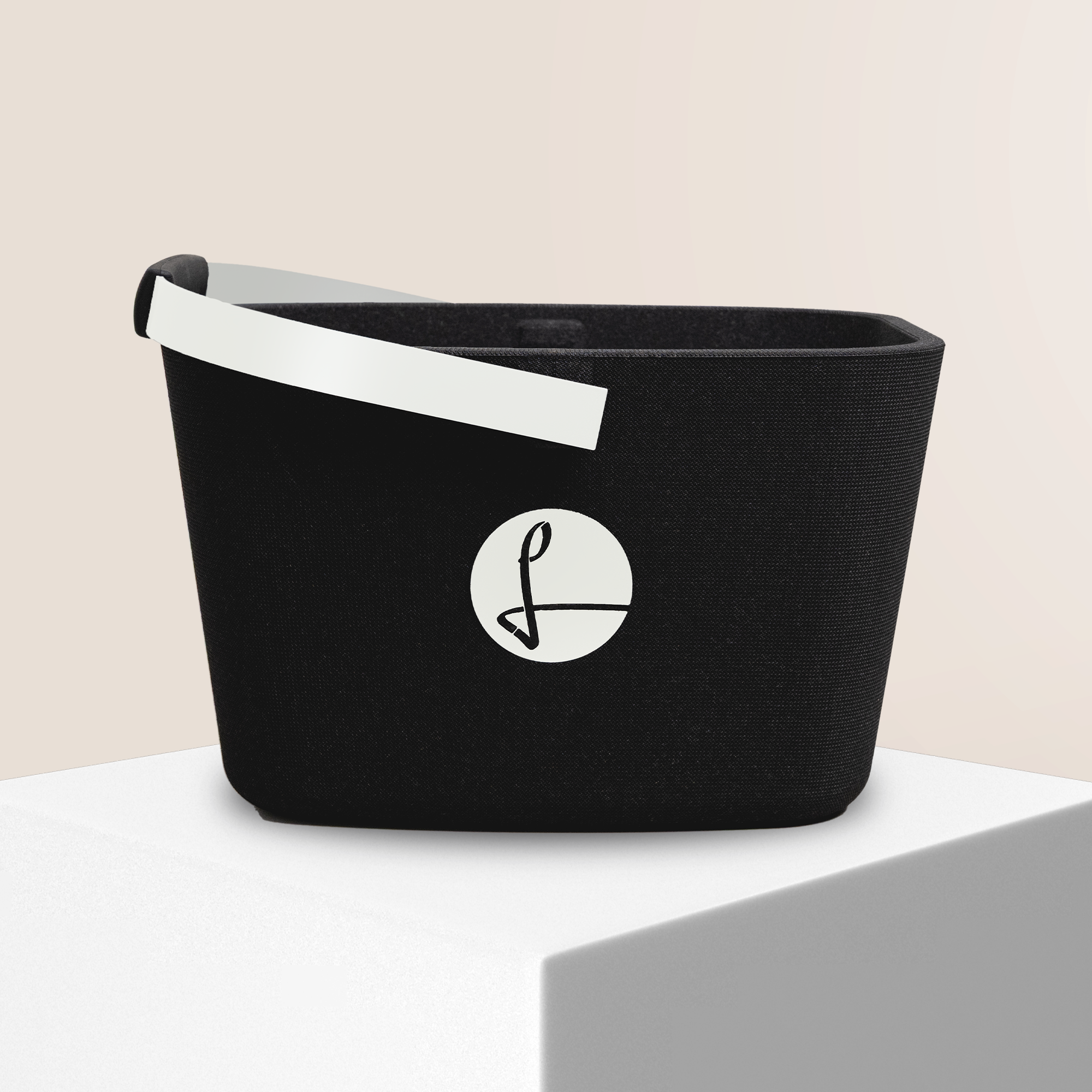 LIEBLINGSKORB® Black Edge reinweiß