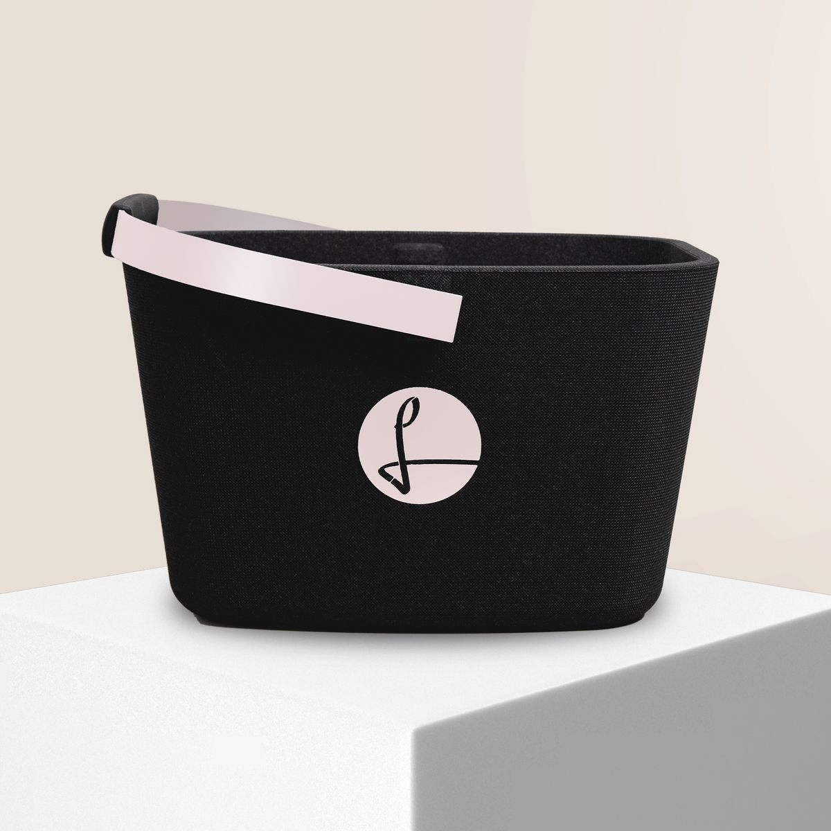 LIEBLINGSKORB Black Edge pastellrosa