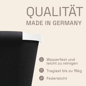LIEBLINGSKORB Black Edge reinweiß