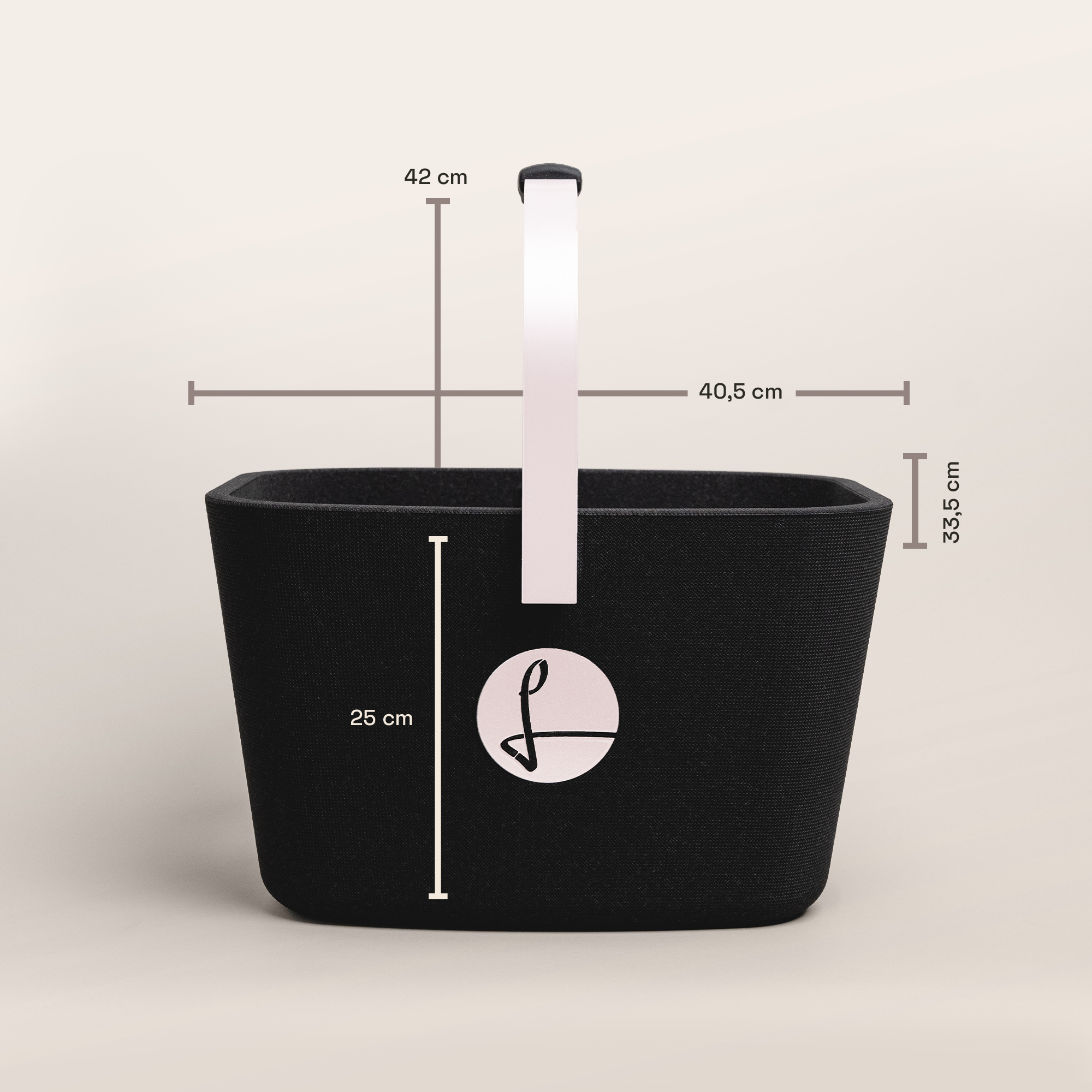 Black Edge pastellrosa