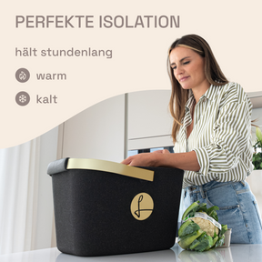 LIEBLINGSKORB Black Edge gold