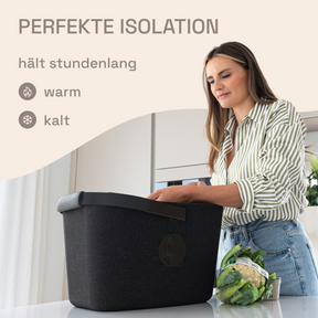 LIEBLINGSKORB Black Edge tiefschwarz