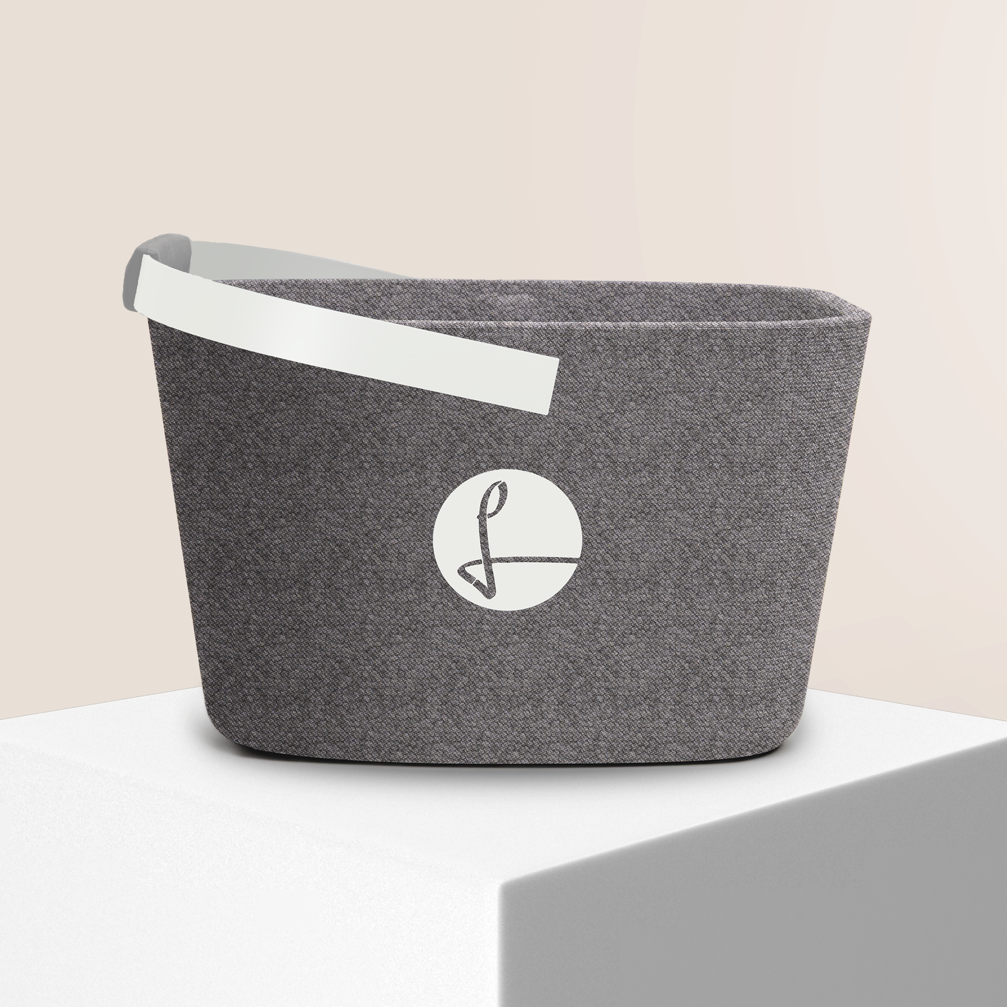 LIEBLINGSKORB® Grey Edge reinweiß