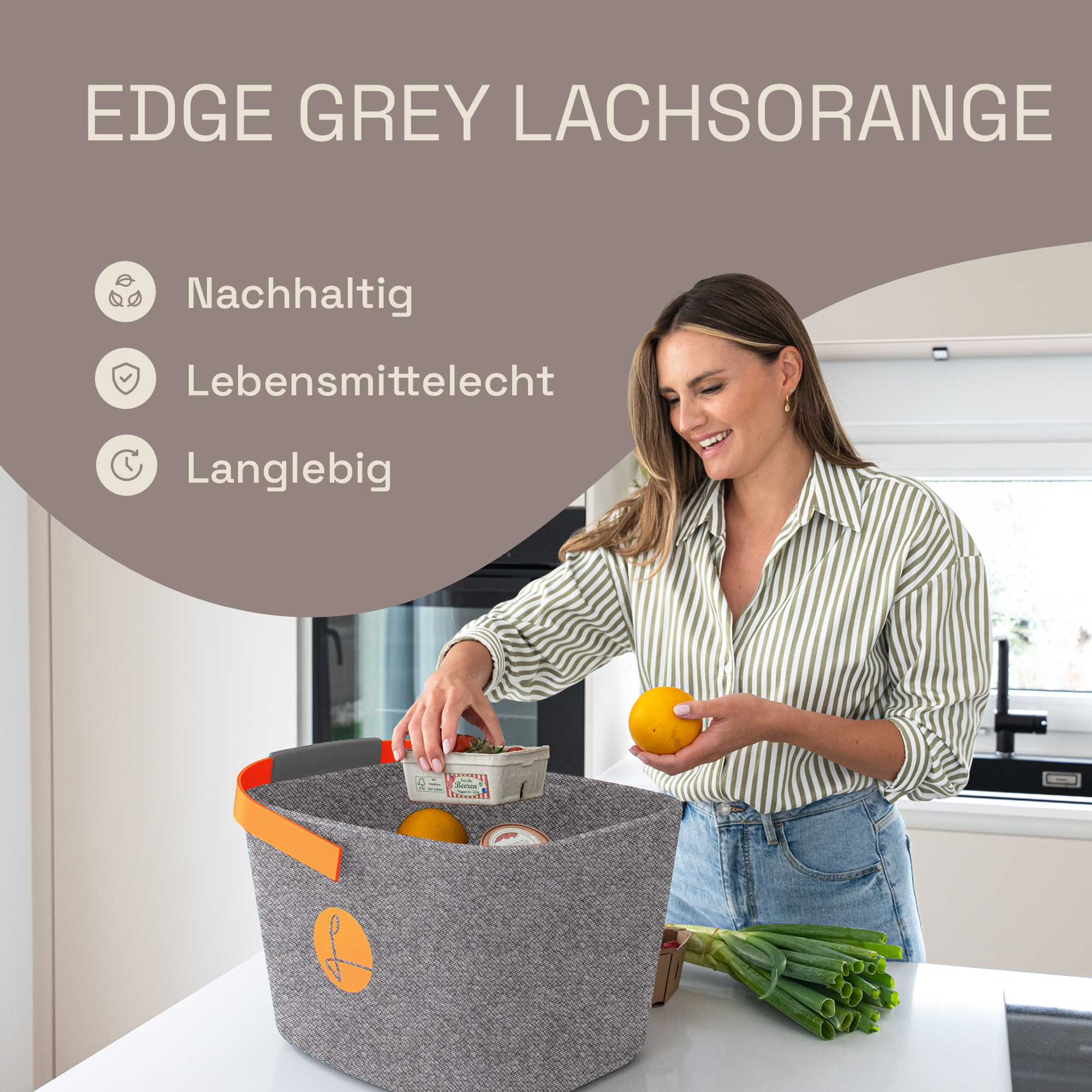 Grey Edge lachsorange