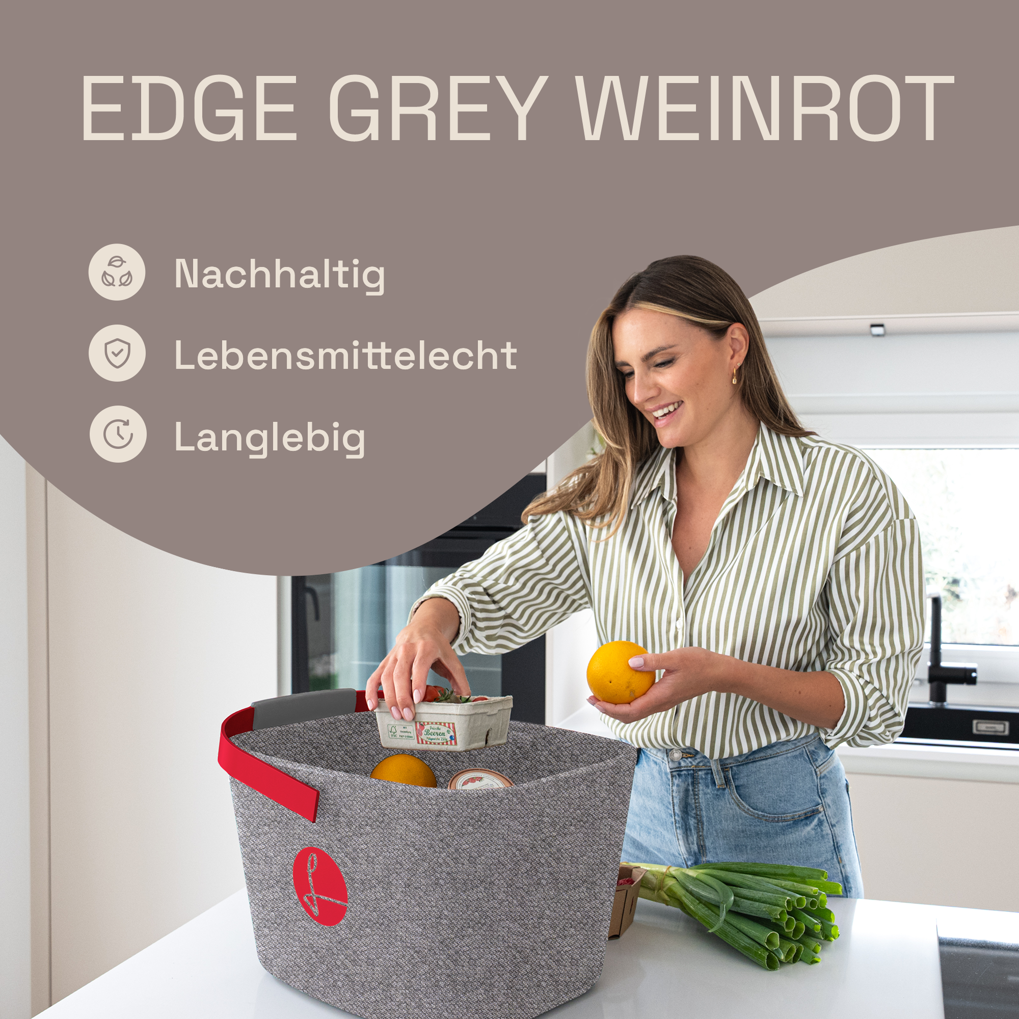 Grey Edge weinrot