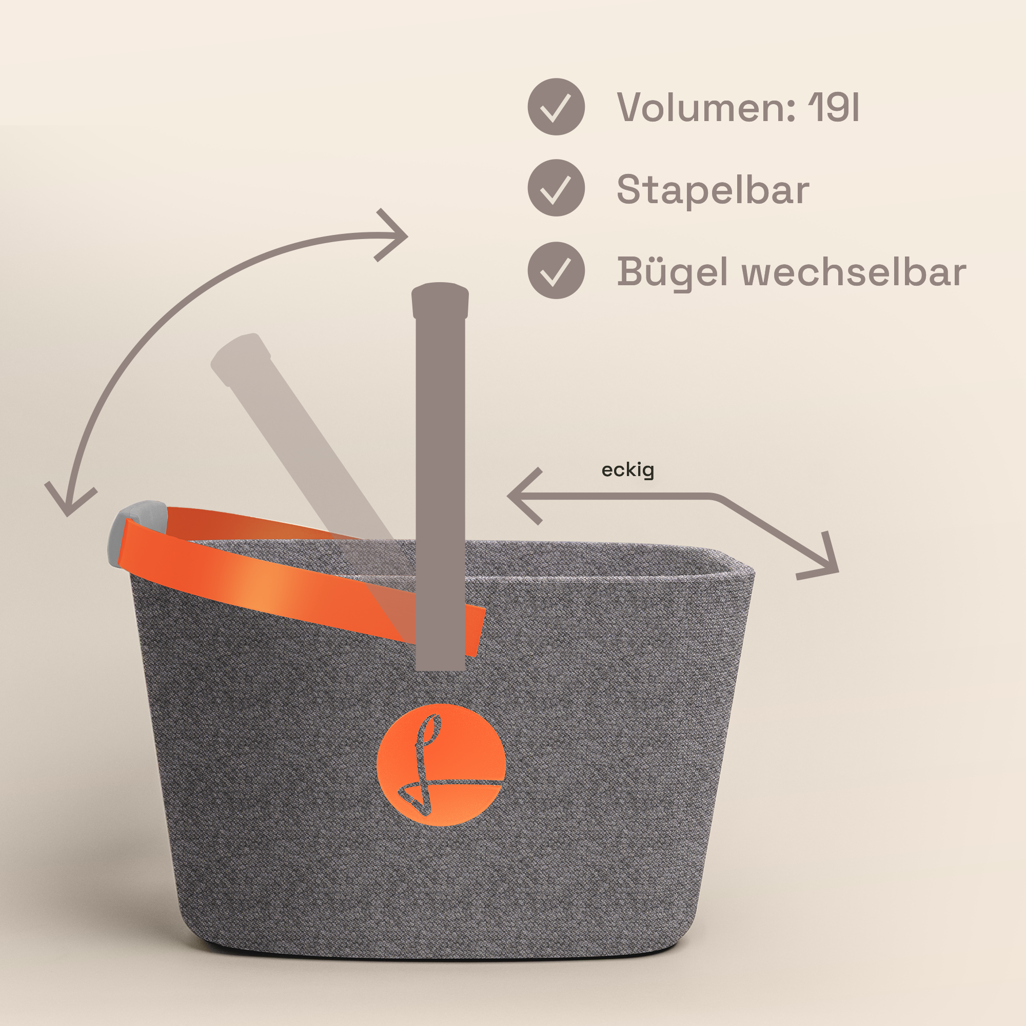 Grey Edge lachsorange