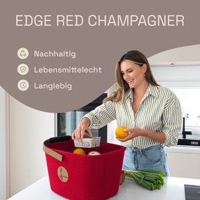 LIEBLINGSKORB Red Edge champagner