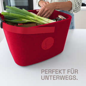 LIEBLINGSKORB Red Edge weinrot