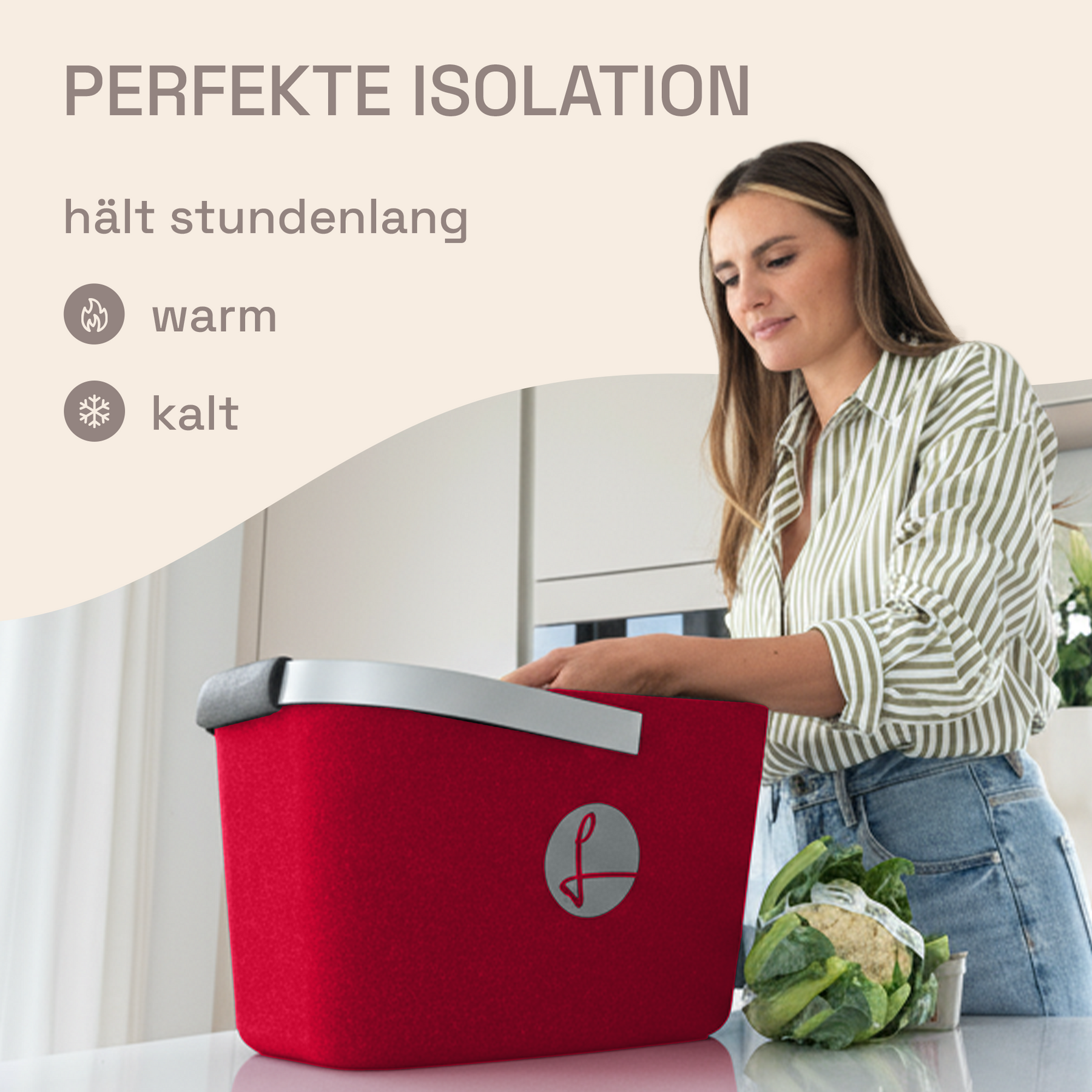 LIEBLINGSKORB Red Edge silber