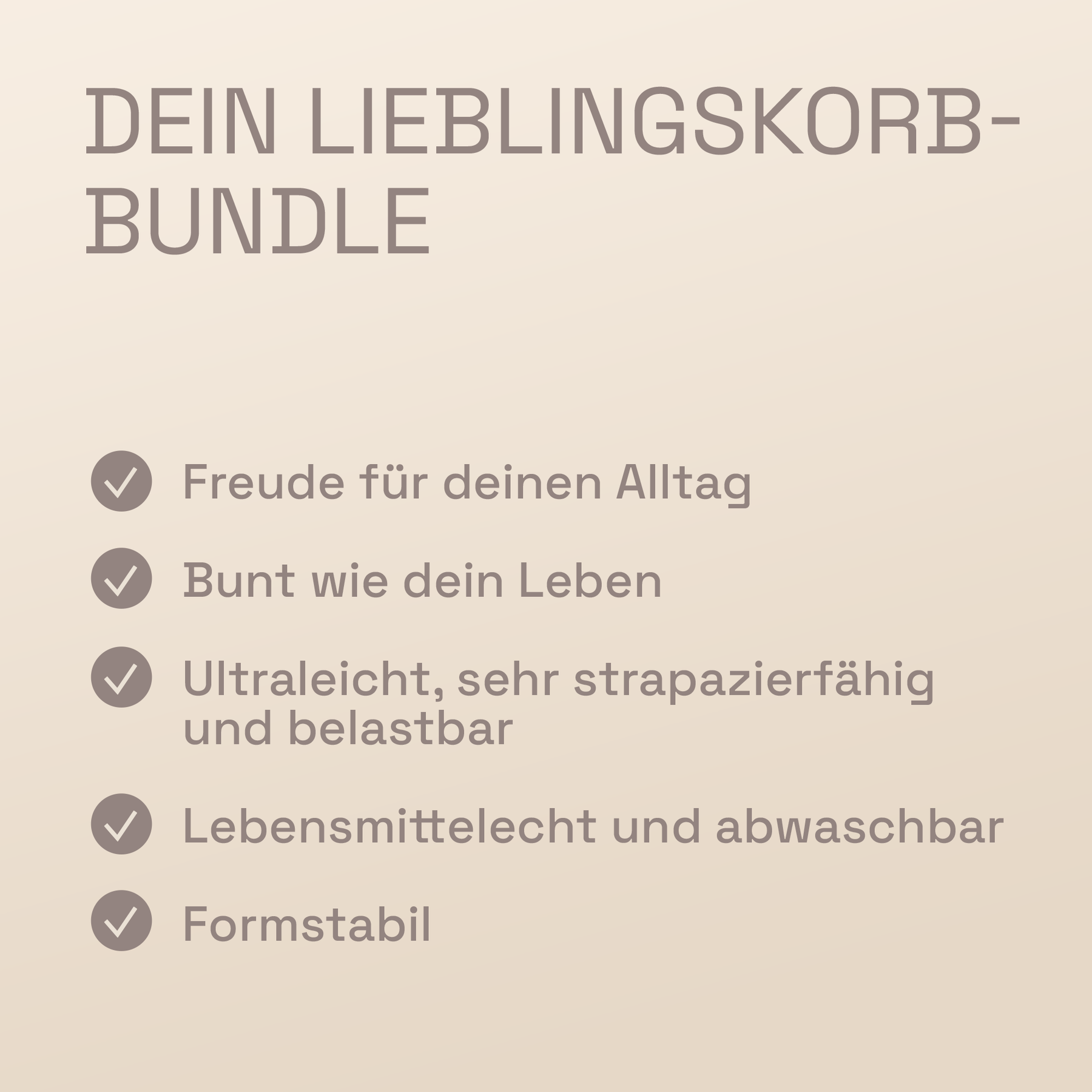 LIEBLINGSKORB Perfect Match Bundle