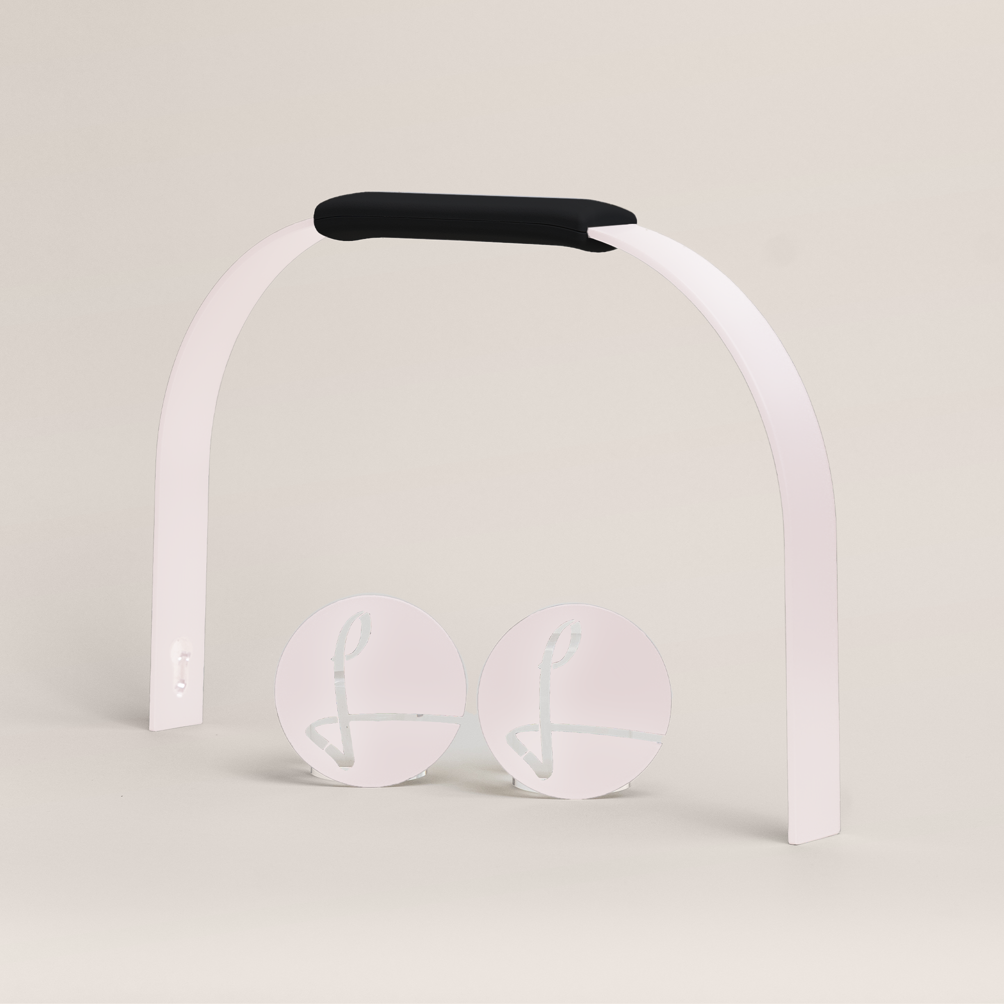 LIEBLINGSKORB® Bügelset deep black pastellrosa