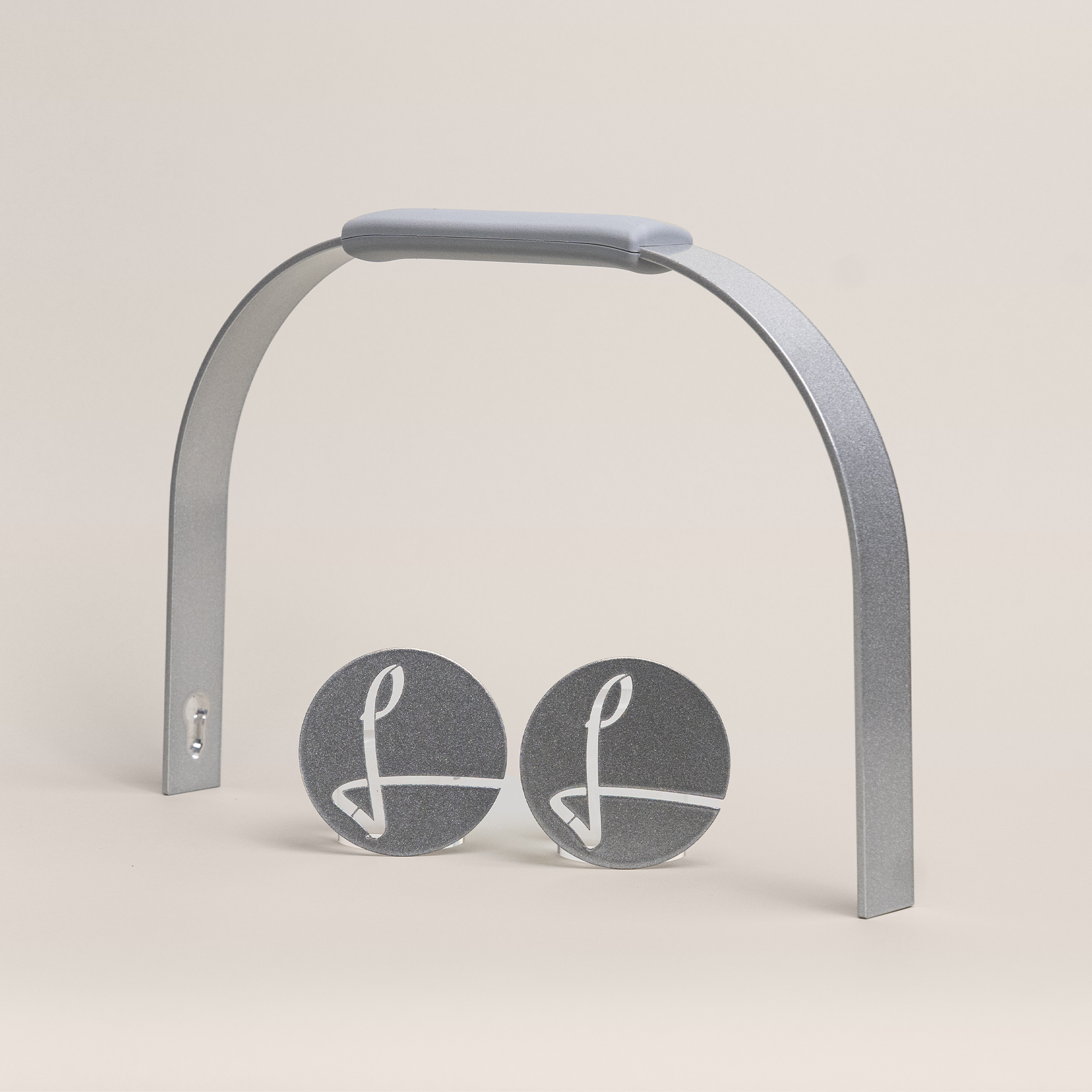 Bügelset silver grey silver