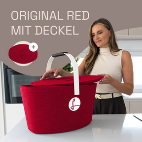 LIEBLINGSKORB Red Original reinweiß