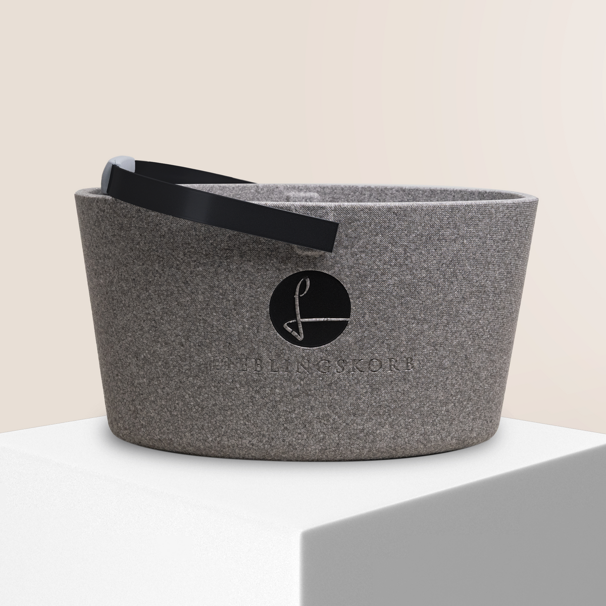 LIEBLINGSKORB Basic silver grey tiefschwarz