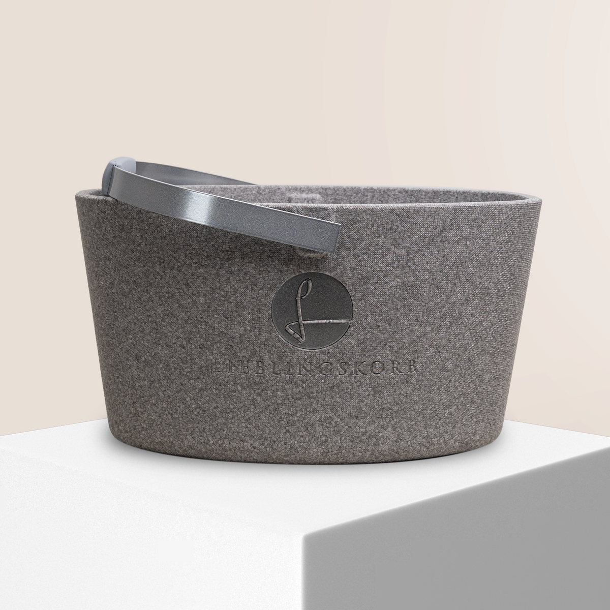 LIEBLINGSKORB Basic silver grey silber