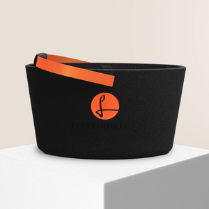 Basic deep black lachsorange