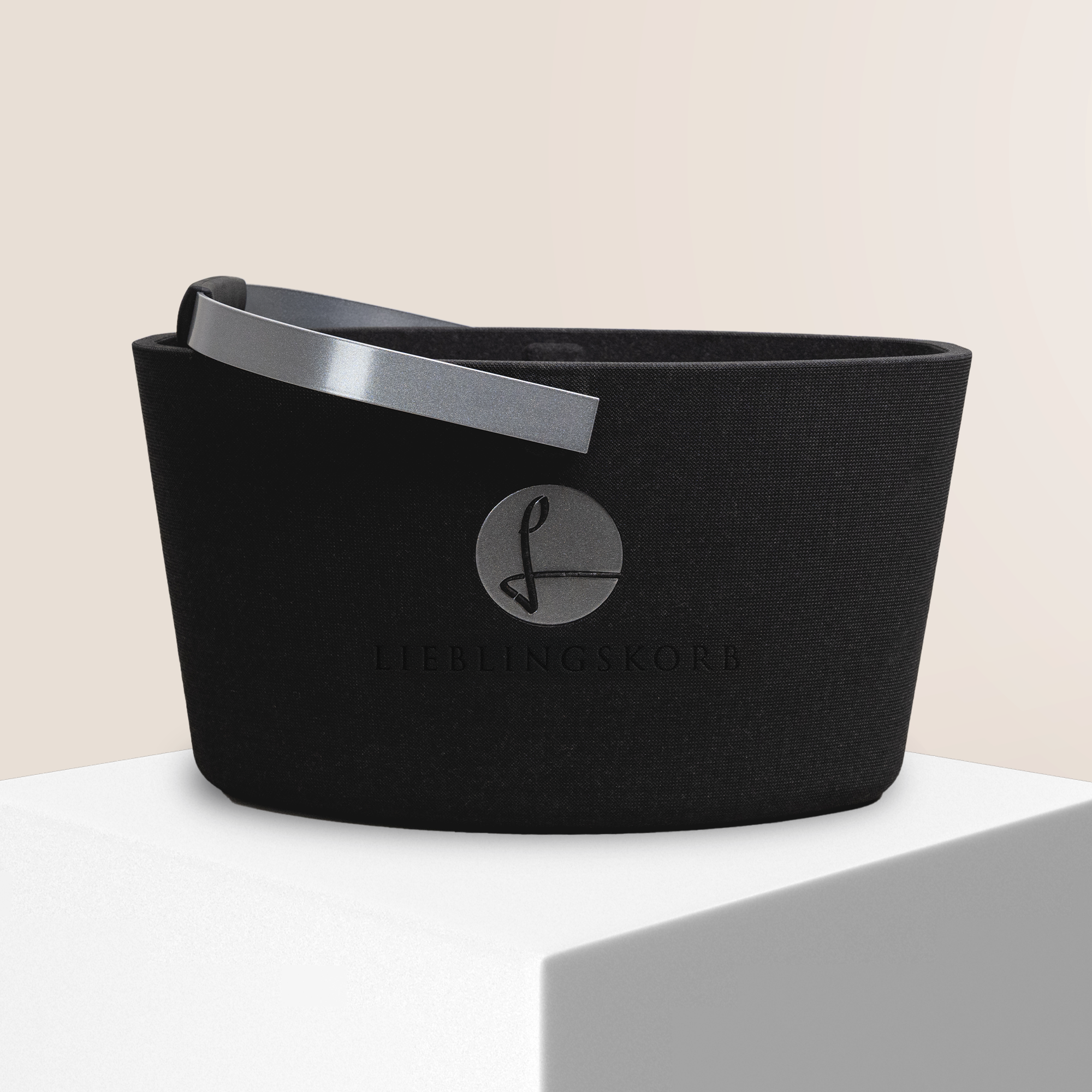 LIEBLINGSKORB® Basic deep black silber