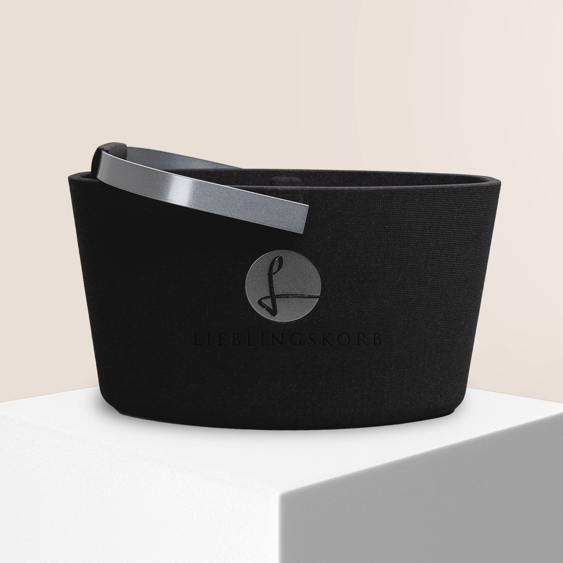 LIEBLINGSKORB Basic deep black silber
