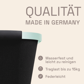 LIEBLINGSKORB Basic deep black pastell malve