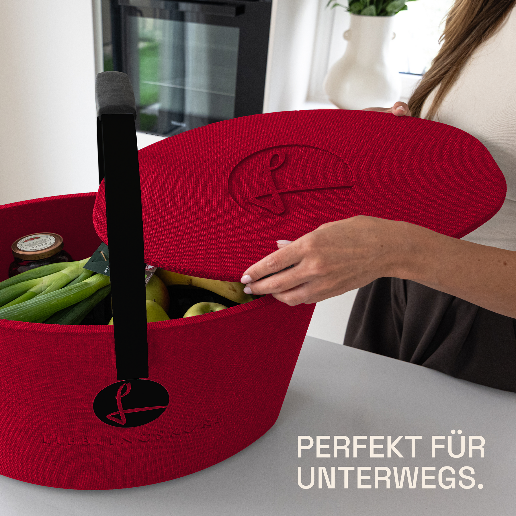 LIEBLINGSKORB Red Original tiefschwarz
