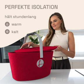 LIEBLINGSKORB Red Original silber