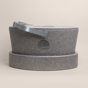 Original LIEBLINGSKORB oval Transportring silver grey