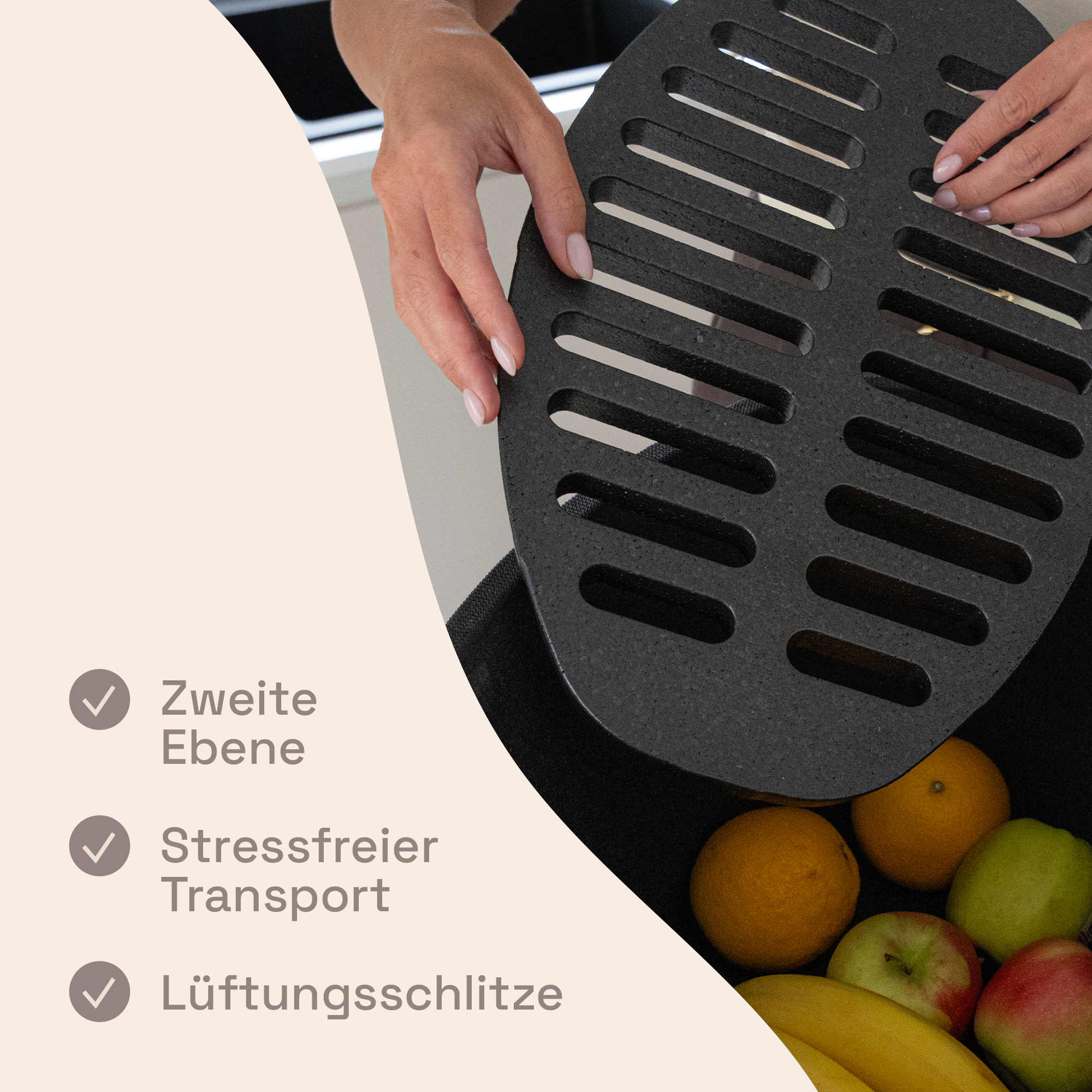 Original oval Einlegeboden